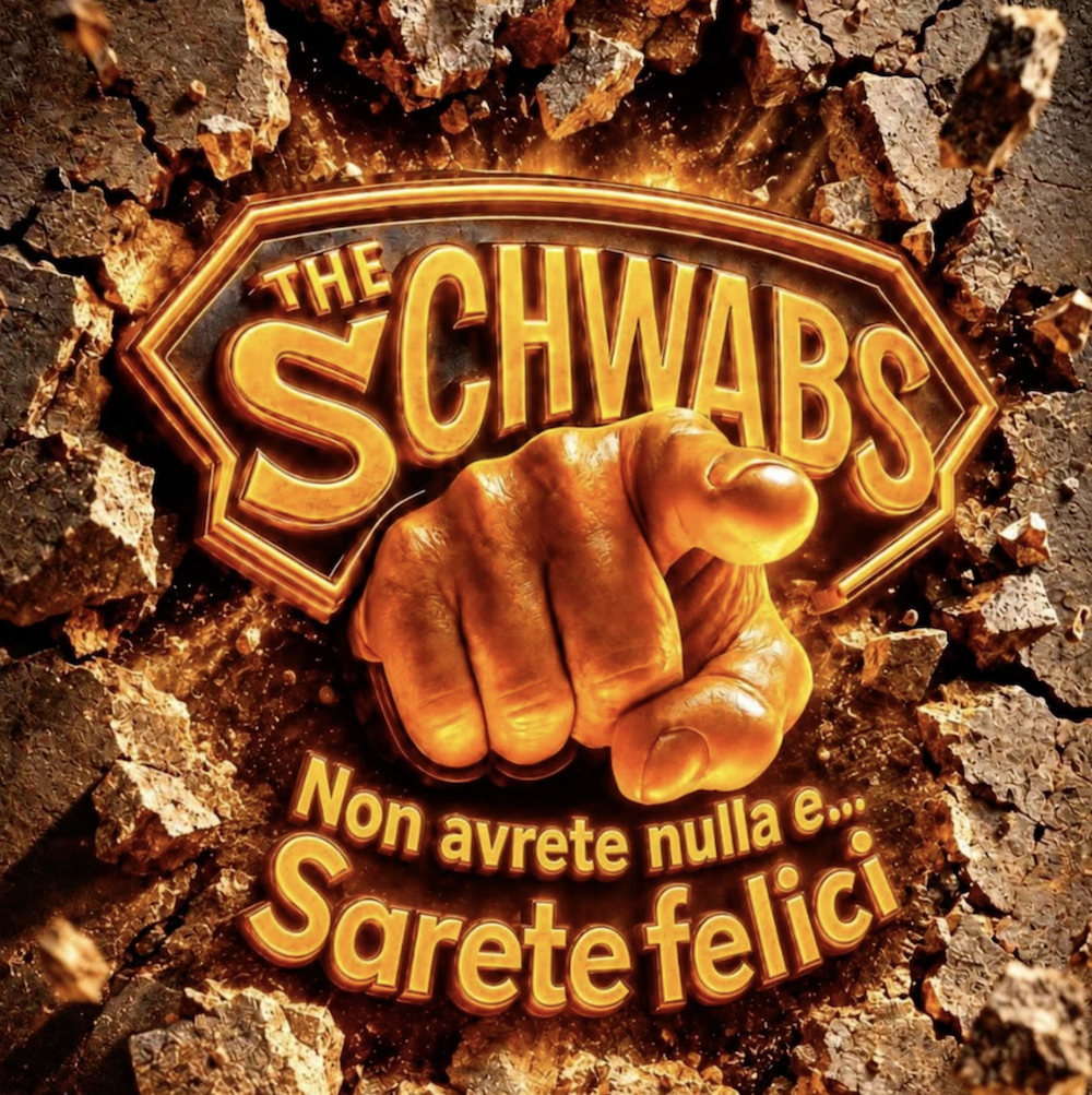 Copertina di Sarete felici dei The Schwabs